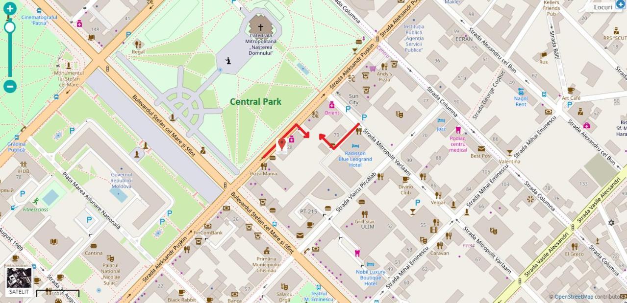 Ultra Central Park Apartments Кишинёв Экстерьер фото